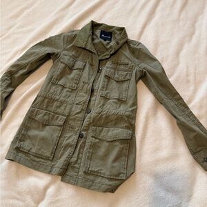 Madewell Olive Utility Jacket